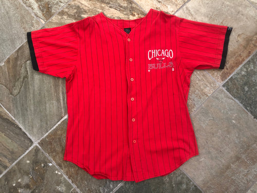 Vintage Chicago Bulls Salem Sportswear Basketball Jersey TShirt, Size XL