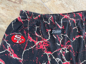 Vintage San Francisco 49ers Zubaz Football Pants, Size Medium