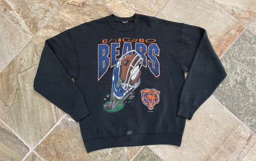 Vintage Chicago Bears Football Sweatshirt, Size Large