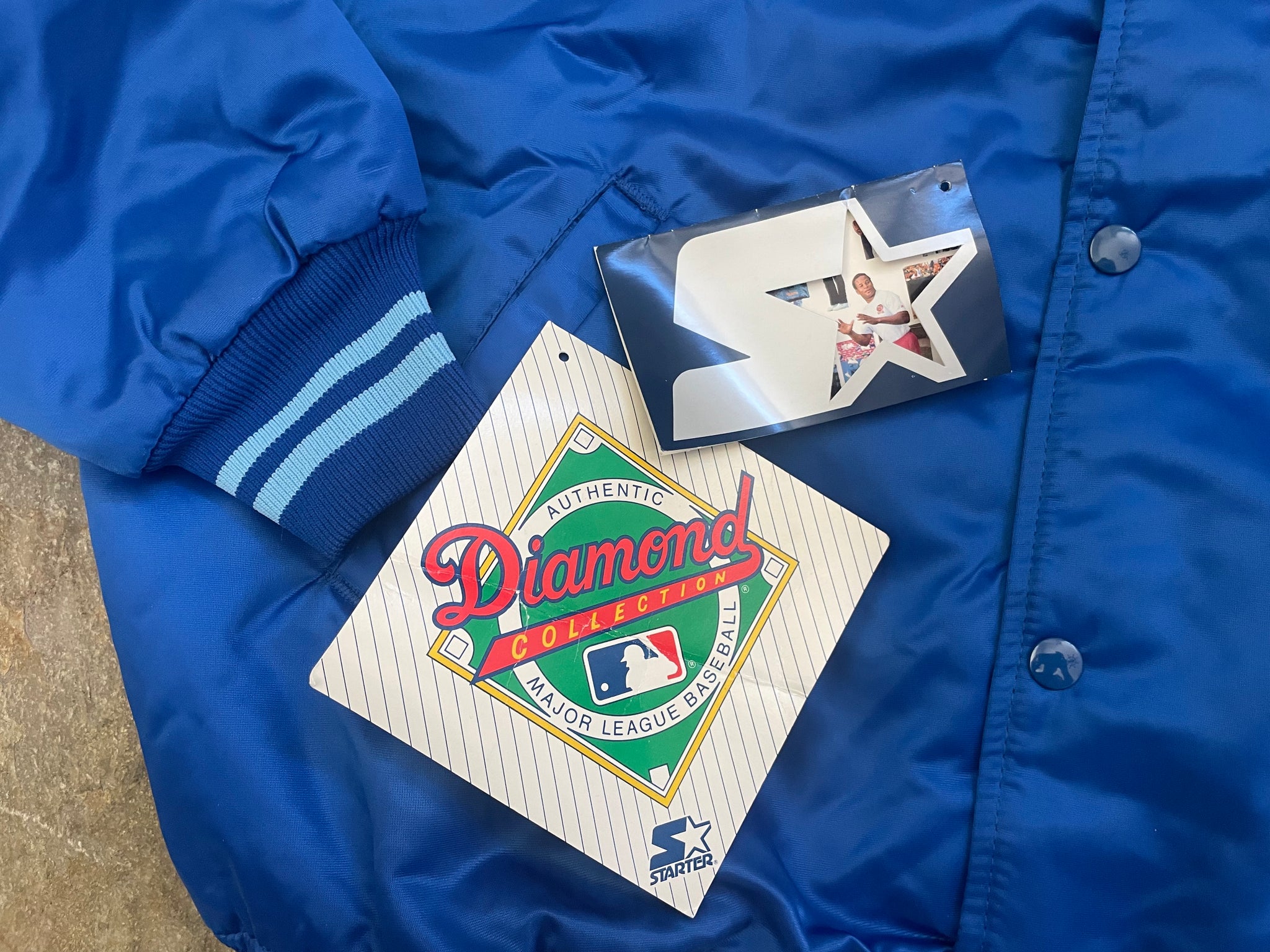 Vintage St. Louis Blues Starter Satin Hockey Jacket, Size Large