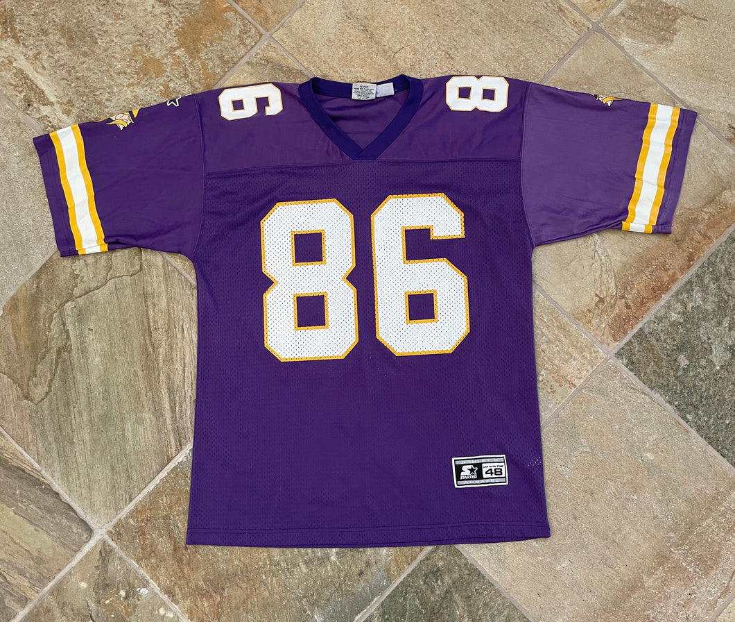 Vintage Minnesota Vikings Jake Reed Starter Football Jersey, Size 48, XL