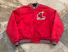 Load image into Gallery viewer, Vintage St. Louis Cardinals Starter Satin Baseball Jacket, Size Youth Large