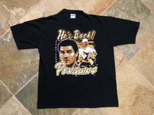 Load image into Gallery viewer, Vintage Pittsburgh Penguins Mario Lemieux Hockey Tshirt, Size XL