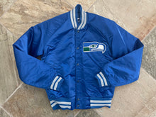 Load image into Gallery viewer, Vintage Seattle Seahawks ChalkLine Satin Football Jacket, Size Small