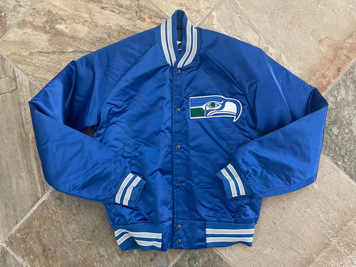Vintage Seattle Seahawks ChalkLine Satin Football Jacket, Size Small