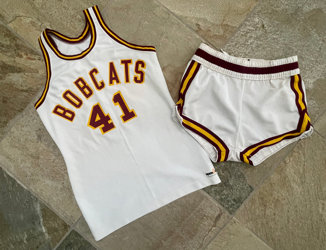 Vintage Bobcats Game Worn College Basketball Jersey