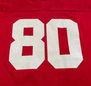 Vintage San Francisco 49ers Jerry Rice Starter Football Jersey, Size 46, Large