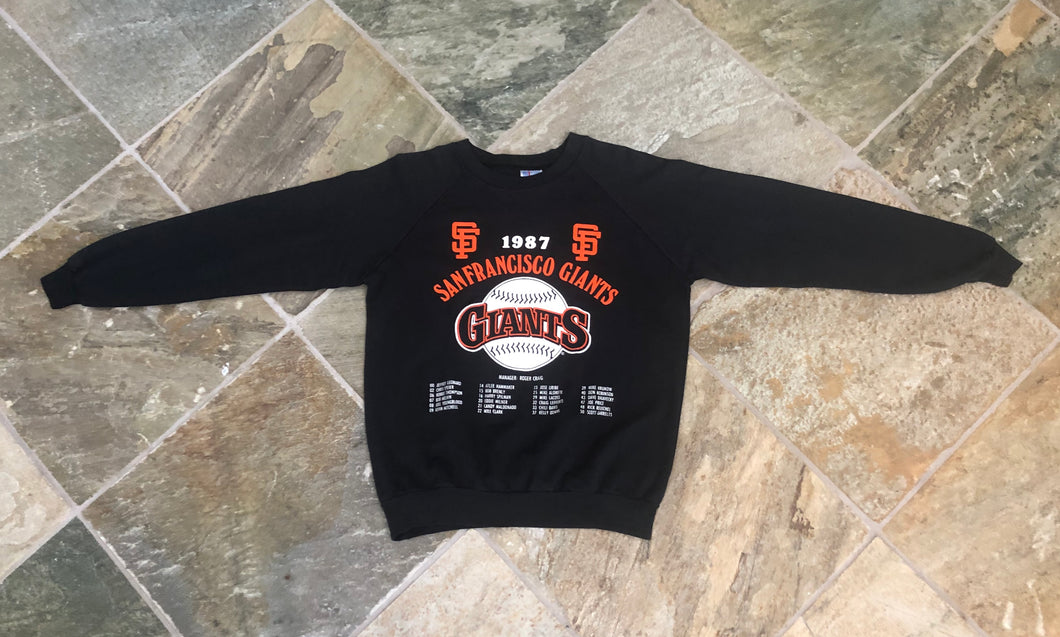 Vintage San Francisco Giants Baseball Sweatshirt, Size Medium