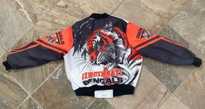 Vintage Cincinnati Bengals Chalk Line Fanimation All Over Print Jacket Mens  L