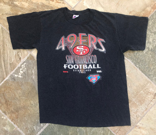 Vintage San Francisco 49ers Trench Football Tshirt, Size XL