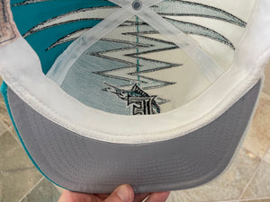Vintage Florida Marlins Starter Shockwave Strapback Snapback Baseball Hat