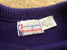 Load image into Gallery viewer, Vintage Los Angeles Lakers Cliff Engle Basketball Sweater Sweatshirt, Size Large