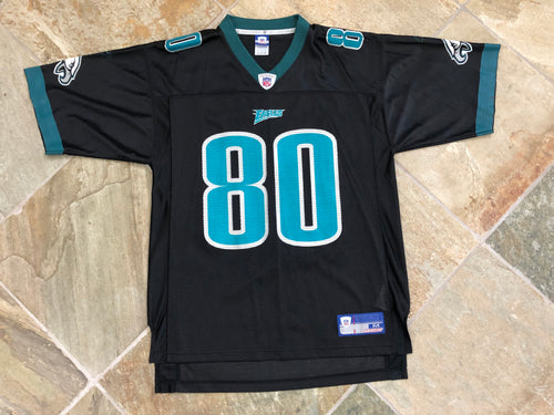 Vintage Philadelphia Eagles James Thrash Black Alternate Reebok Football Jersey, Size Medium