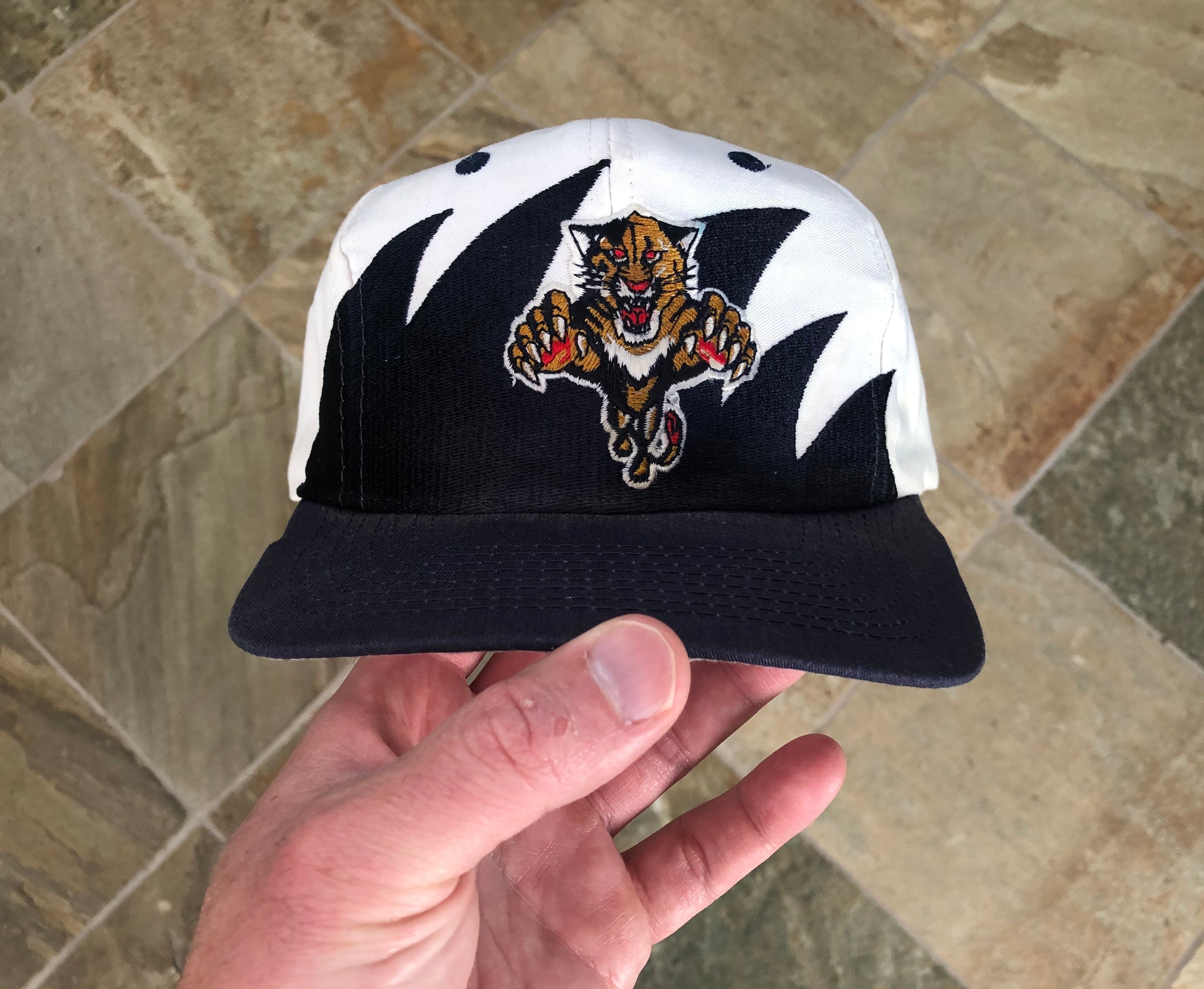 Vintage 90's Florida Panthers Snapback Hat 