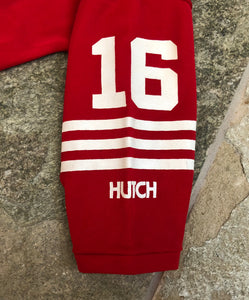 Vintage San Francisco 49ers Joe Montana Hutch Youth Football Jersey, Size Small