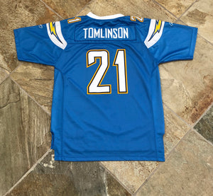 Vintage San Diego Chargers Ladainian Tomlinson Reebok Youth Football Jersey, Size XL, 18-20