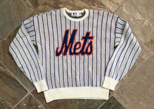 Vintage New York Mets Cliff Engle Sweater Baseball Sweatshirt, Size Large