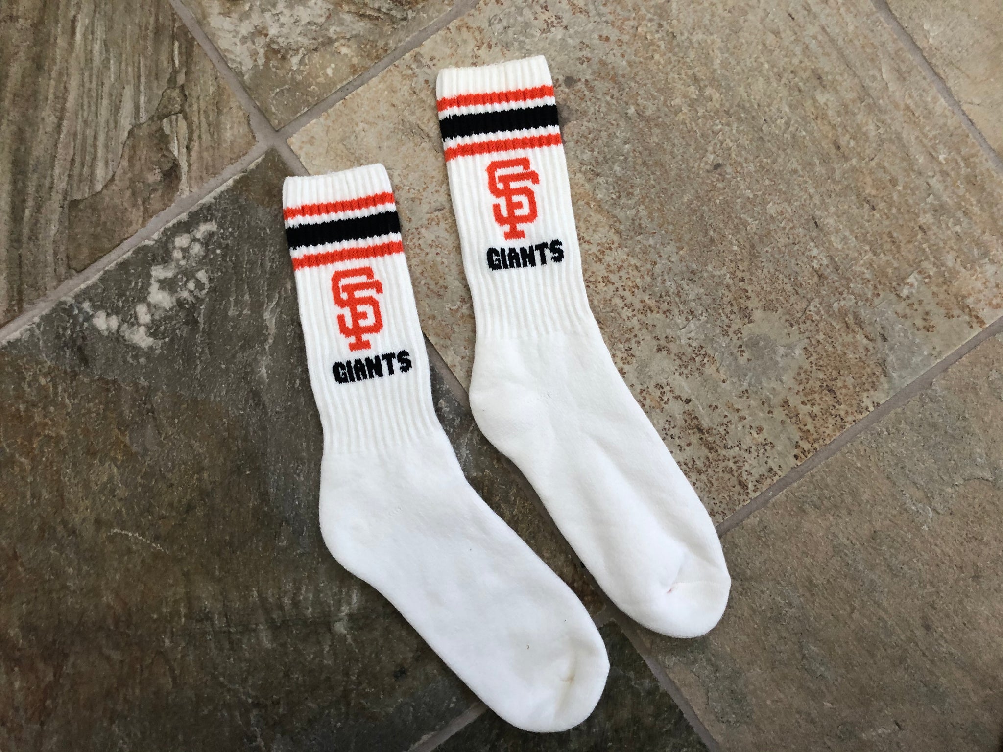 Vintage San Francisco Giants Baseball Tube Socks ### – Stuck In The 90s  Sports