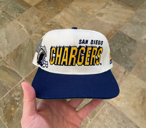 Vintage San Diego Chargers Sports Specialties Shadow Snapback Football Hat