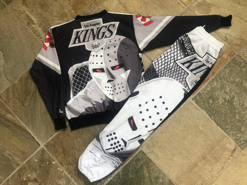 Vintage Los Angeles Kings Chalk Line Fanimation Sweatsuit Hockey Sweatshirt, Size Large