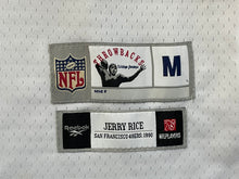 Load image into Gallery viewer, Vintage San Francisco 49ers Jerry Rice Reebok Football Jersey, Size Youth Medium, 10-12