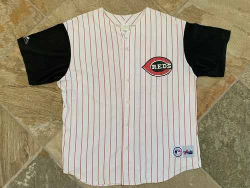 Vintage Cincinnati Reds Ken Griffey Jr. Majestic Baseball Jersey, Size XL