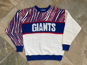 Vintage New York Giants Zubaz Football Sweatshirt, Size XL