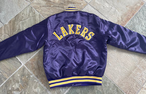 Vintage Los Angeles Lakers Swingster Satin Basketball Jacket, Size Medium