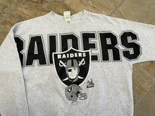 Load image into Gallery viewer, Vintage Oakland Raiders Riddell Spellout Football Sweatshirt, Size XL