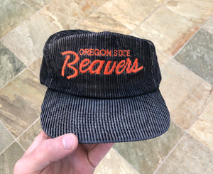 Vintage Oregon State Beavers Sports Specialties Corduroy Script College Hat