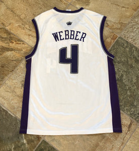 Vintage Sacramento Kings Chris Webber Reebok Basketball Jersey, Size Large