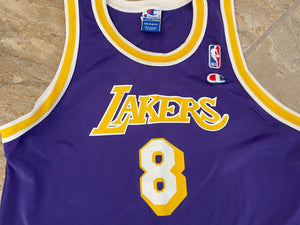 Vintage Champion Los Angeles Lakers Kobe Bryant Yellow Jersey #8