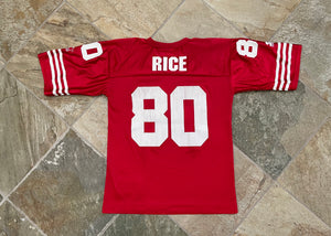 Vintage San Francisco 49ers Jerry Rice Starter Football Jersey, Size 46, Large