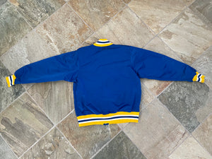 Vintage Golden State Warriors Sand Knit Basektball Jacket, Size XL