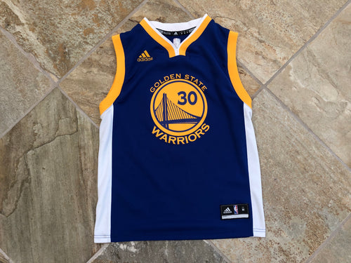 Golden State Warriors Stephen Curry Adidas Youth Basketball Jersey, Size Medium, 8-10