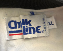 Load image into Gallery viewer, Vintage Super Bowl XXVI Bills Redskins Chalkline Fanimation Football Jacket, Size XL