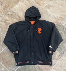 Vintage San Francisco Giants Starter Parka Baseball Jacket, Size XL