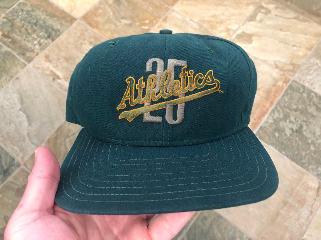Vintage Oakland Athletics 25th Anniversary New Era Snapback Baseball Hat