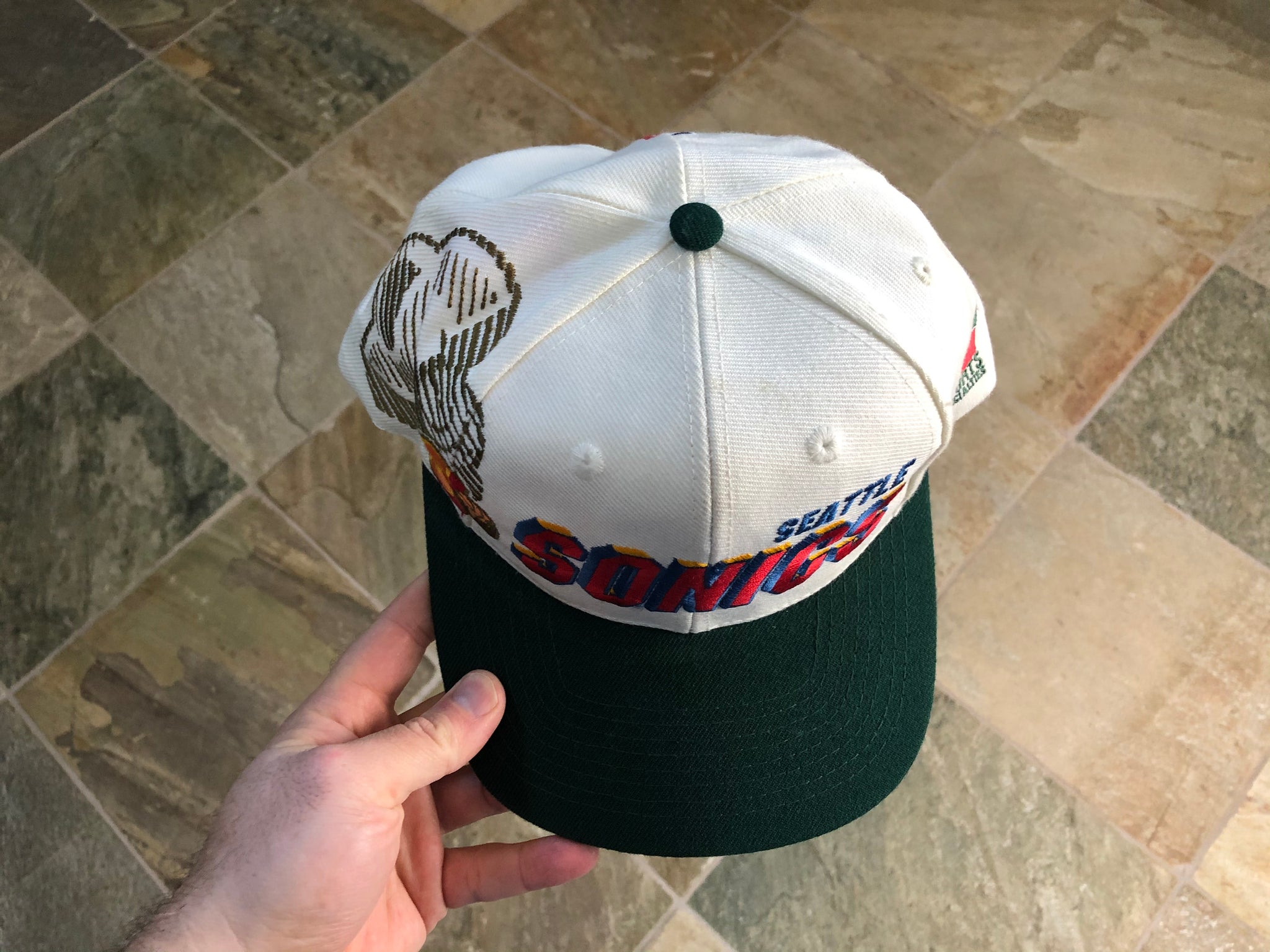 Vintage Seattle SuperSonics Sports Specialties Snapback Basketball Hat –  Stuck In The 90s Sports