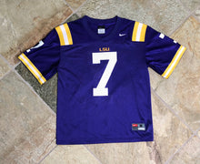 Load image into Gallery viewer, LSU Tigers Nike Football Jersey, Size Youth Medium 12-14