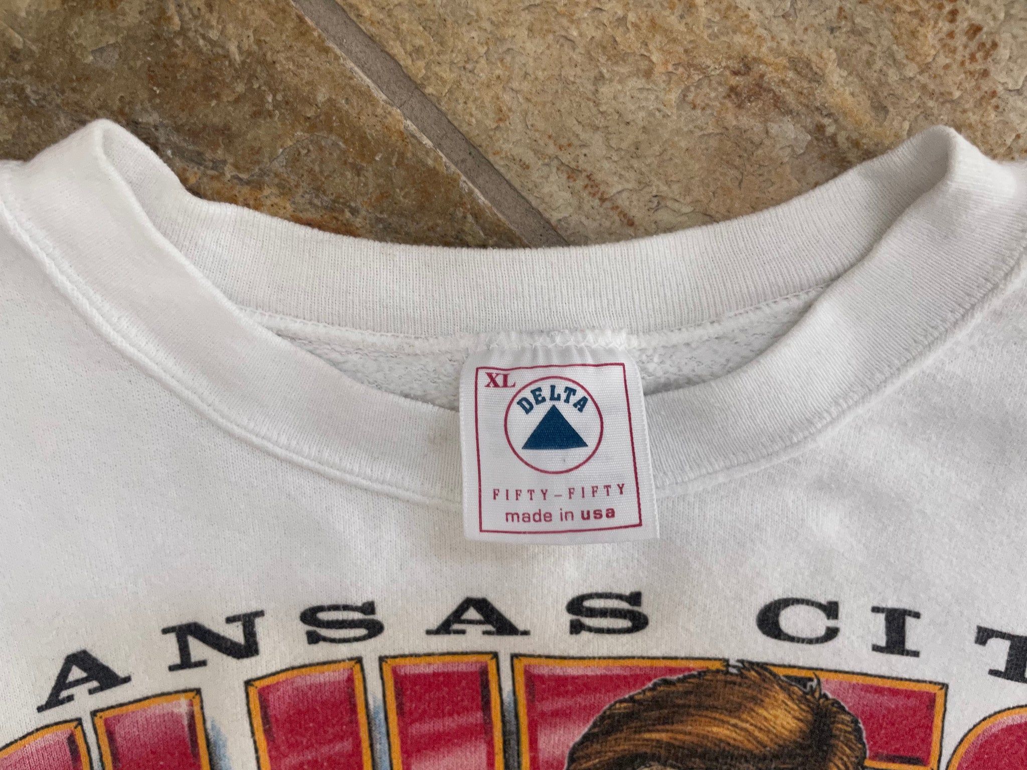 Vintage Kansas City Chiefs Shirt Xplosion Football Sweatshirt, Size XL –  Stuck In The 90s Sports