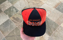 Load image into Gallery viewer, Vintage San Francisco Giants Starter Tri-Power Script Snapback Baseball Hat