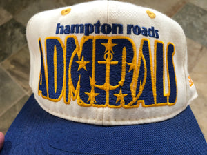 Vintage Hampton Roads Admirals CCM ECHL Snapback Hockey Hat