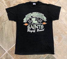 Load image into Gallery viewer, Vintage New Orleans Saints Logo 7 1987 Playoffs Football Tshirt, Size Large