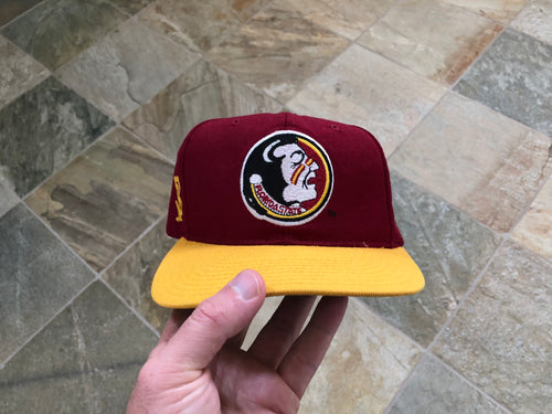 Vintage Florida State Seminoles American Needle Blockhead Snapback College Hat
