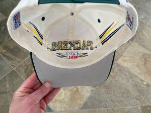 Vintage Green Bay Packers Logo Athletic Diamond Snapback Football Hat