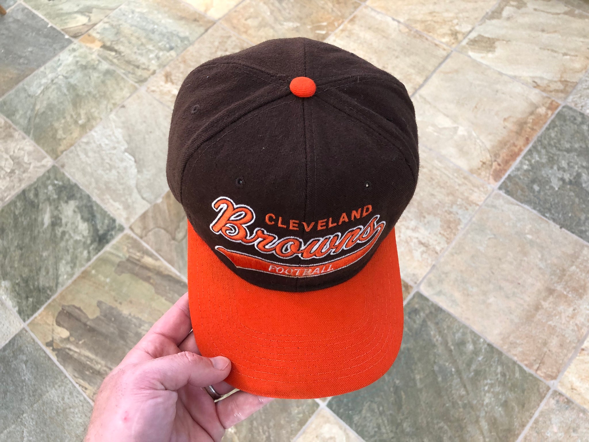 Vintage Cleveland Browns Drew Pearson Snapback Football Hat – Stuck In The  90s Sports