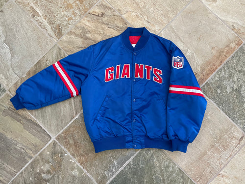 Vintage New York Giants Starter Satin Football Jacket, Size XL