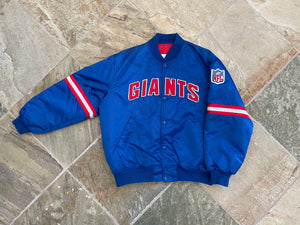 Vintage New York Giants Starter Satin Football Jacket, Size XL
