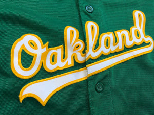 Oakland Athletics Majestic Coolbase Baseball Jersey, Size Youth 2T